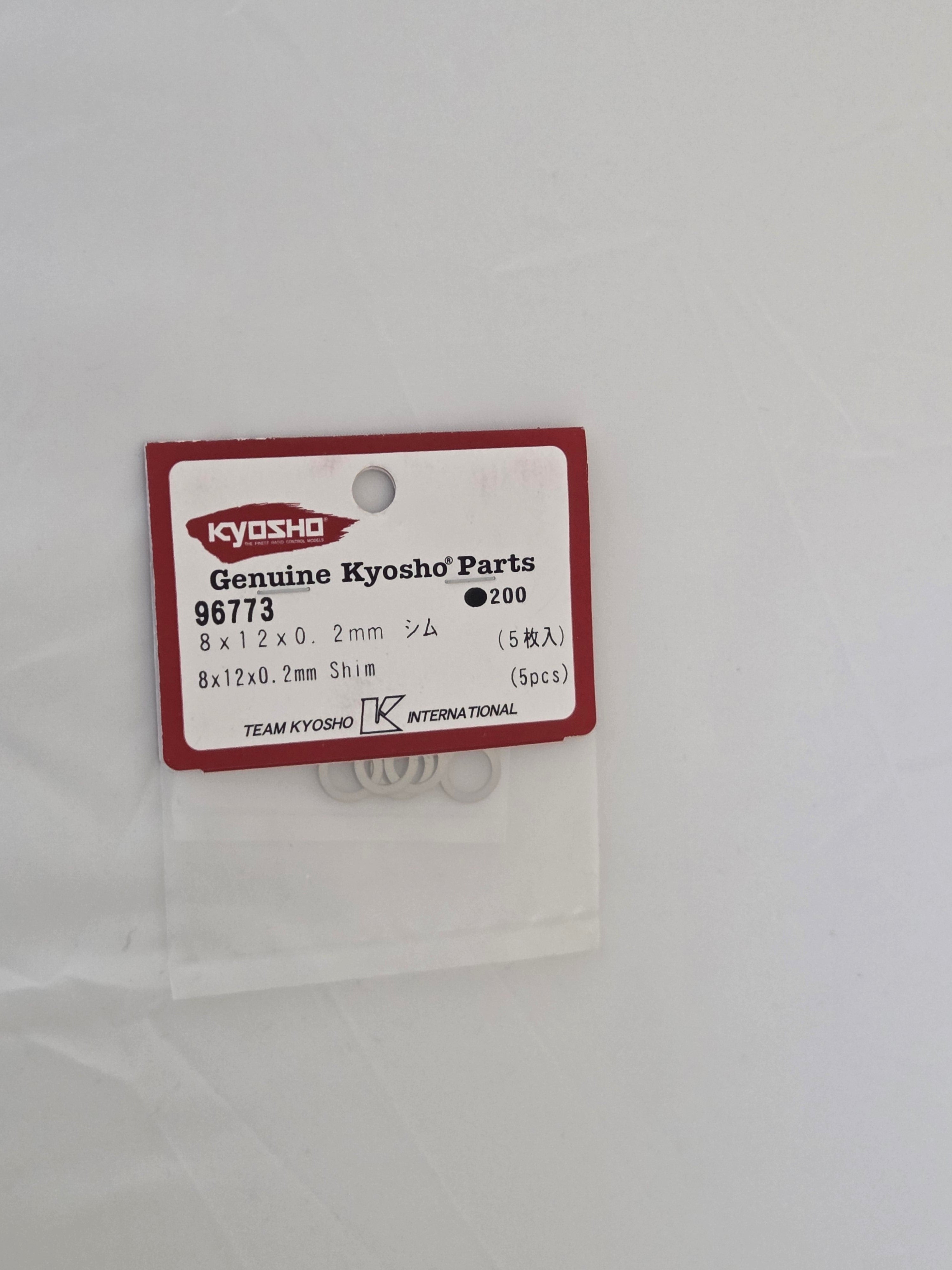 Kyosho KYO96773 Shim Set 8x12x0.2mm