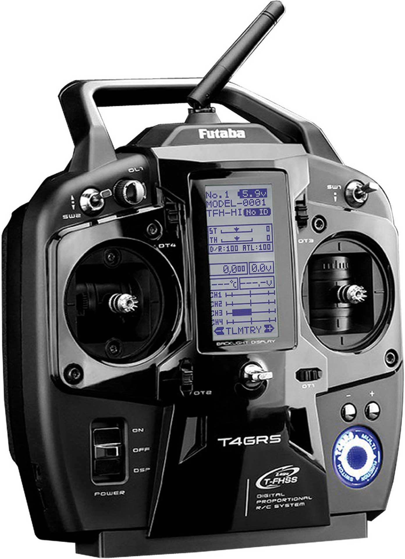 FUTABA T4GRS 2,4GHZ FERNSTEUERUNG T-FHSS MIT R304SB