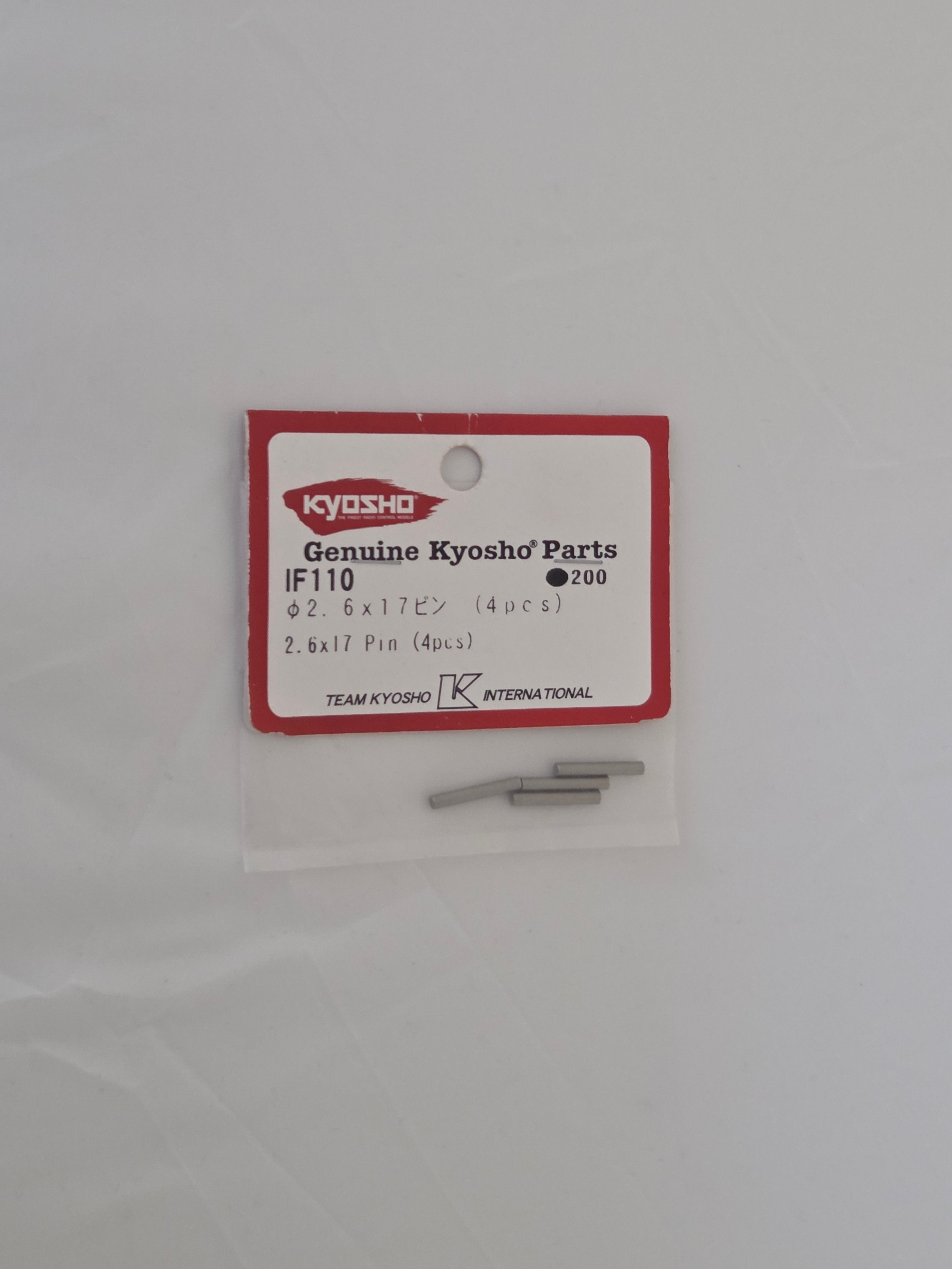 Kyosho IF110 Pin 2.6x17mm