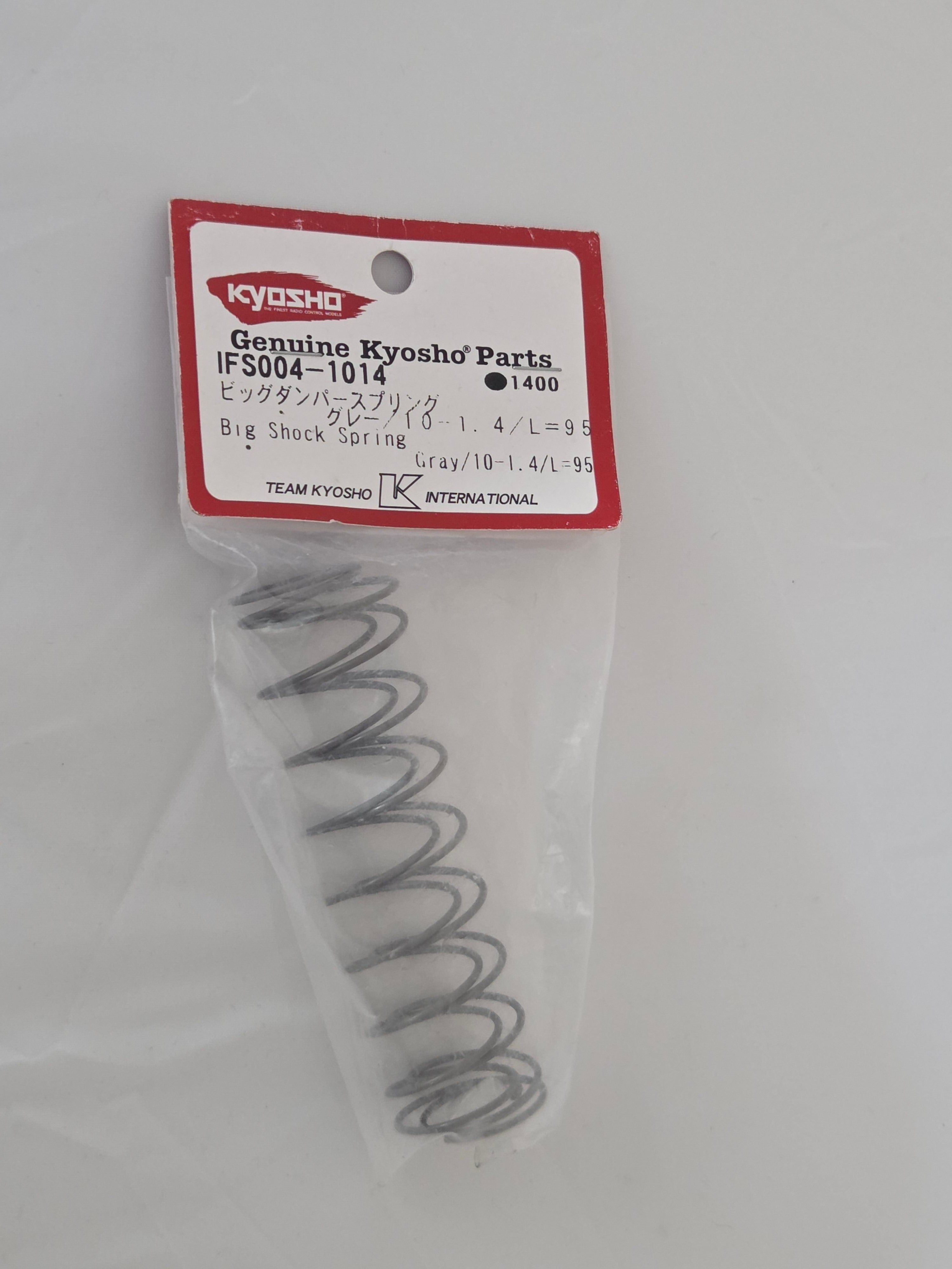 Kyosho IFS004-1014 Big Shock Spring Gray L=95