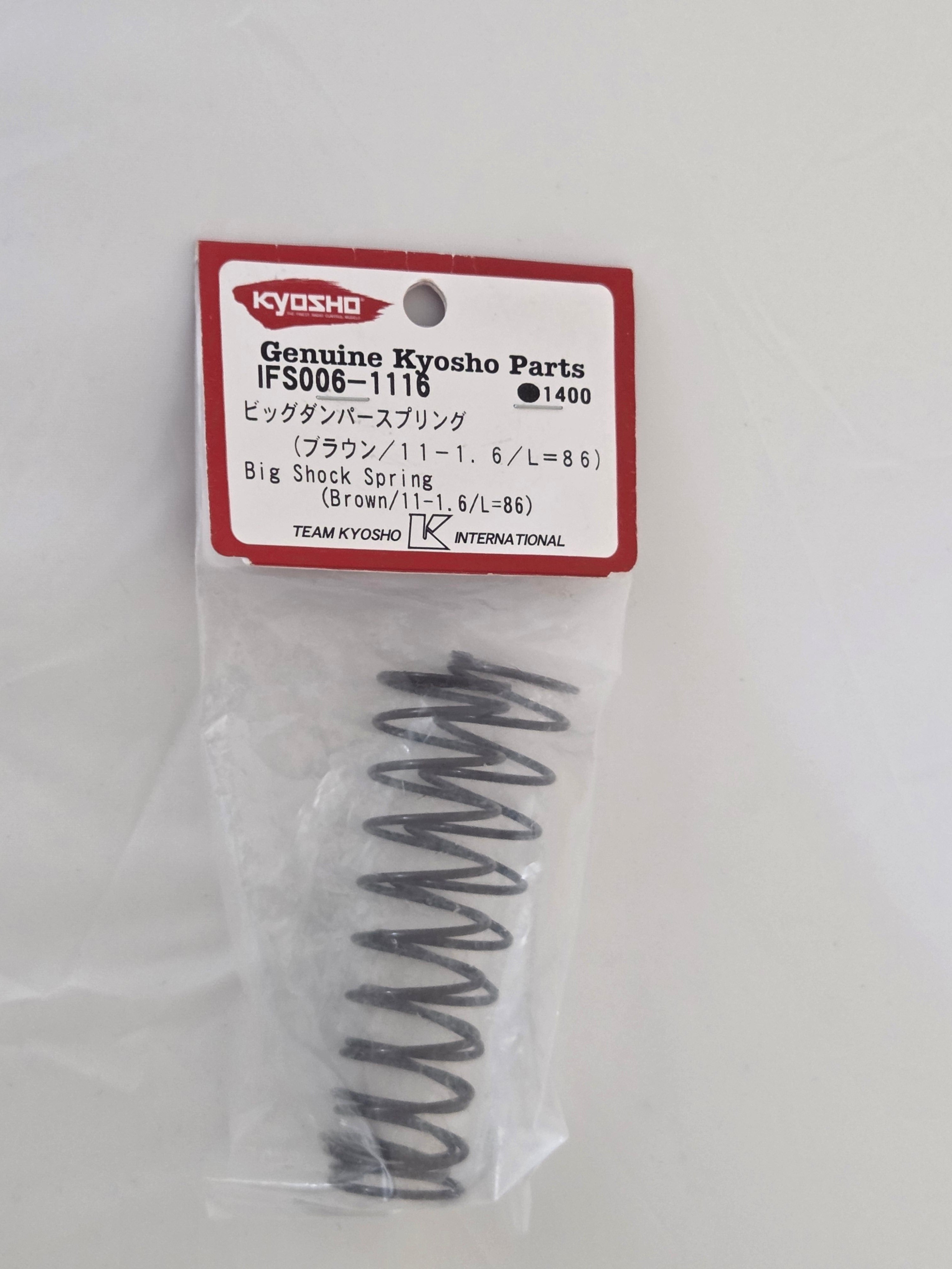 Kyosho IFS006-1116 Big Shock Spring Brown L=86