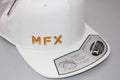 MFX Snapback Kappe Fitted / weiß