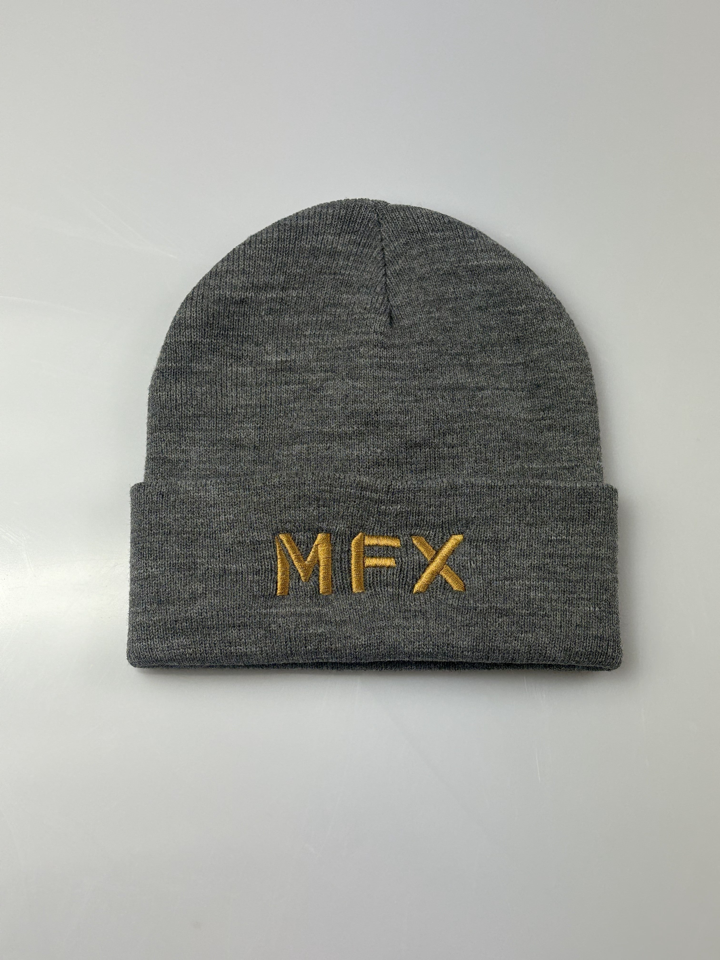 MFX Strickmütze grau