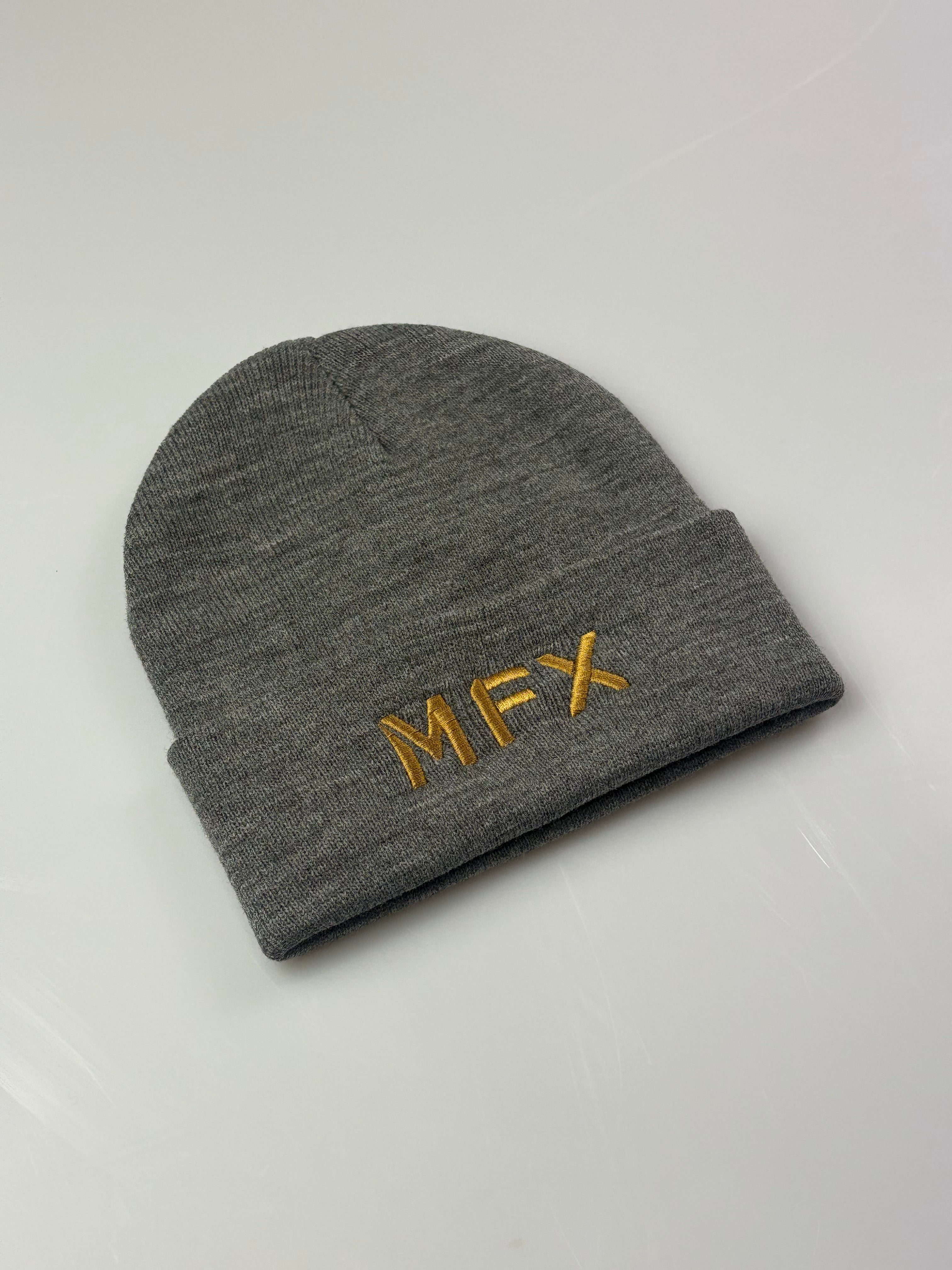 MFX Strickmütze grau
