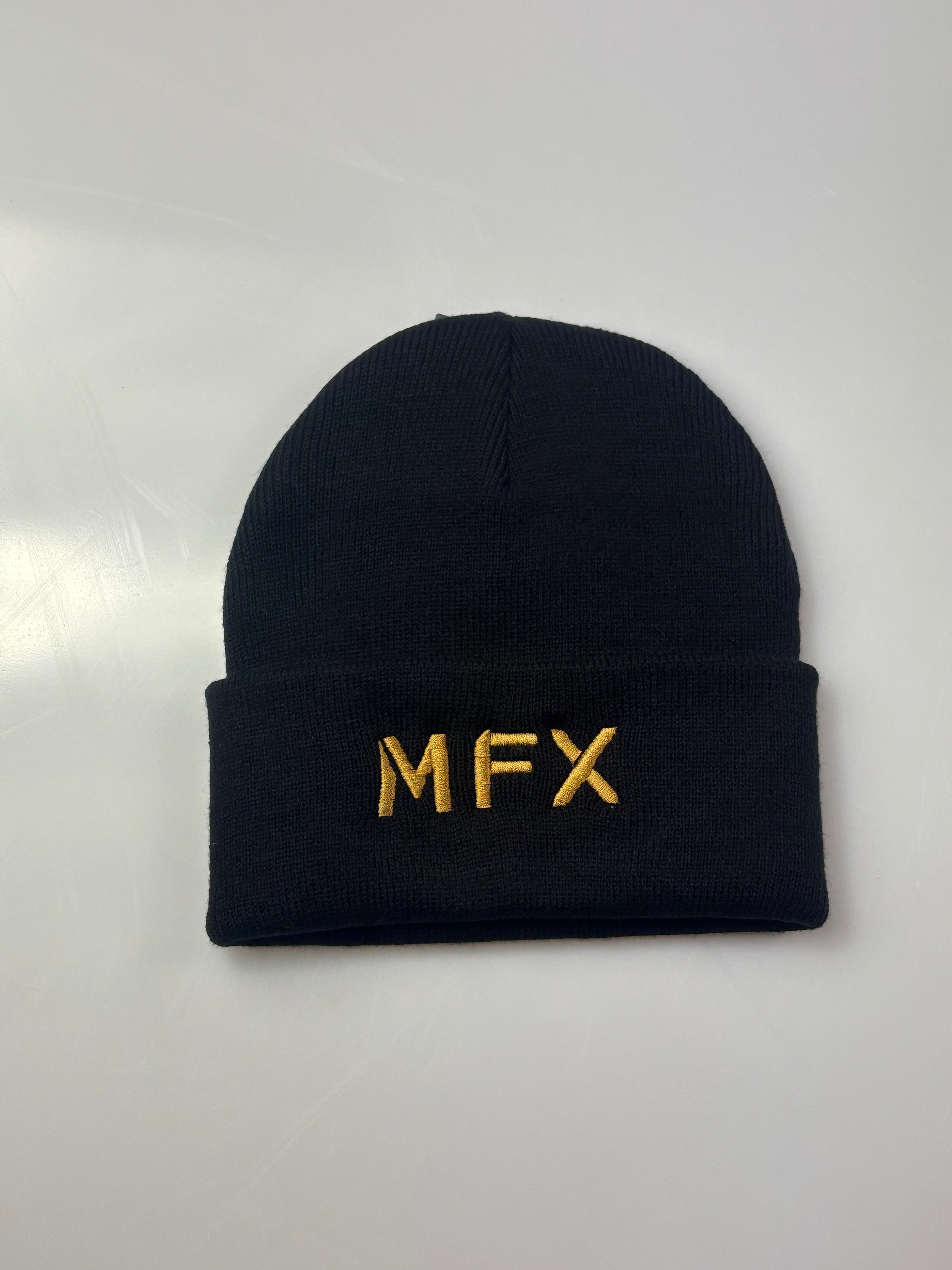 MFX Strickmütze schwarz