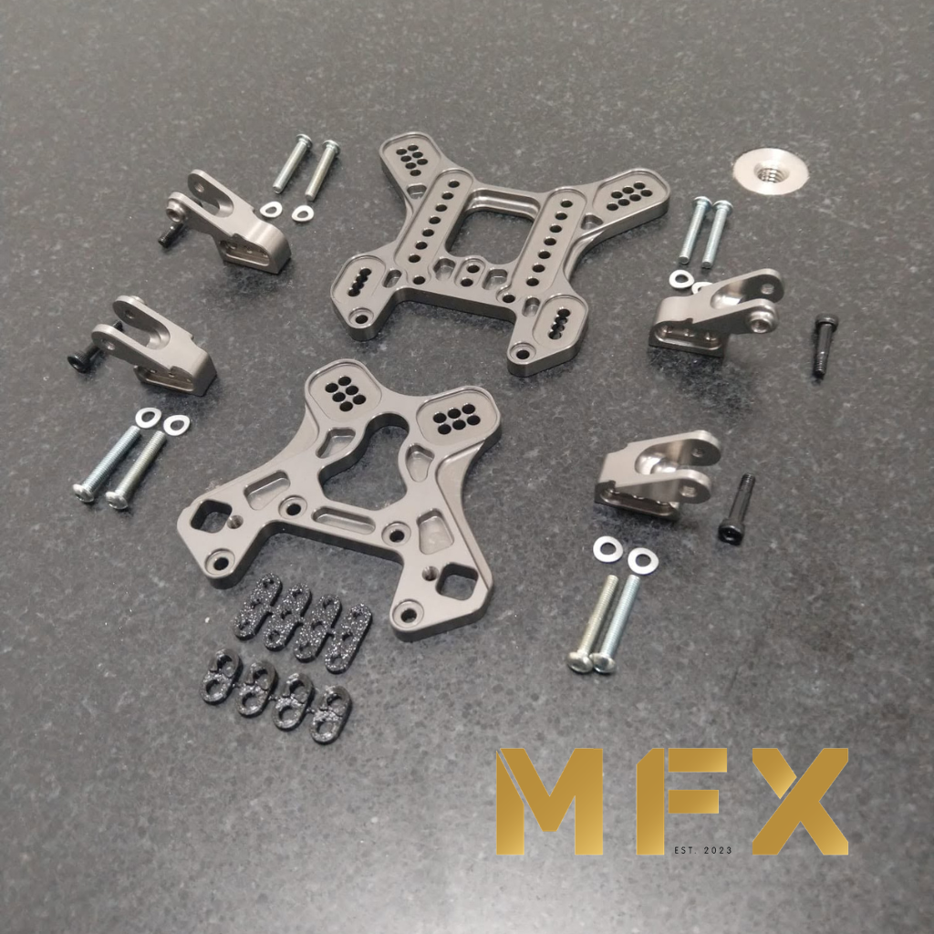 Mugen MBX8R Flat-Lying Shock Set