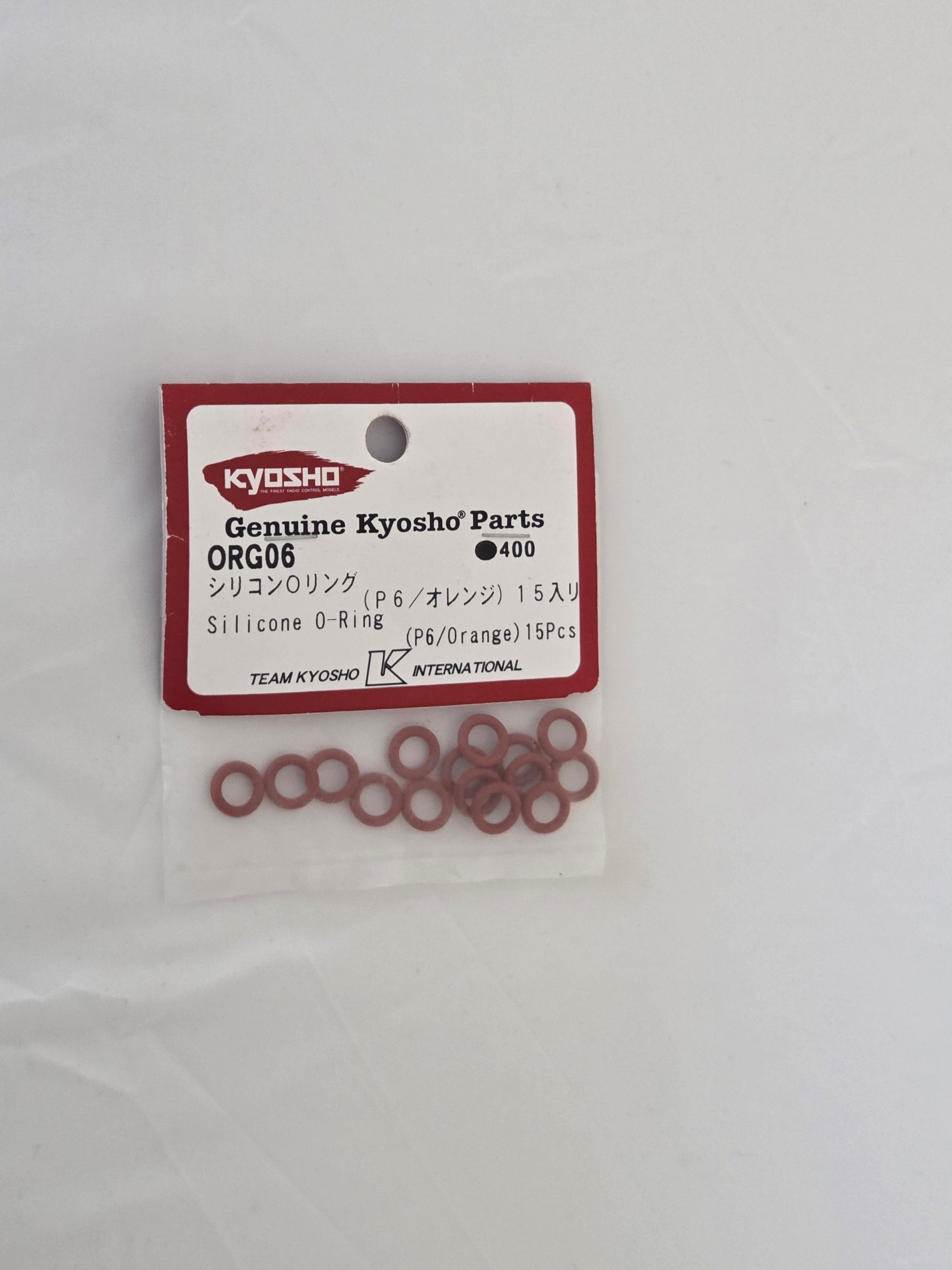 Kyosho ORG06 Silicone O-Ring 15Pcs