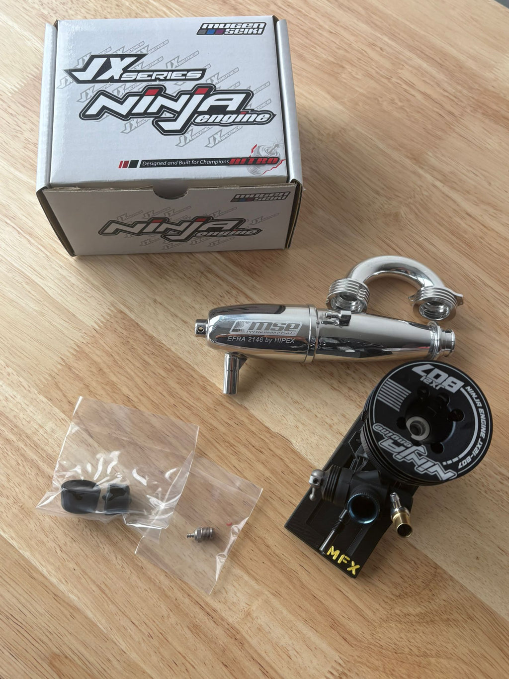 Ninja JX B07 black MSE EFRA 2146 Combo